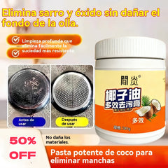 🔥【Compra 1 y llévate 1 gratis】Crema limpiadora doméstica multifuncional para limpiar aceite, óxido y sarro.