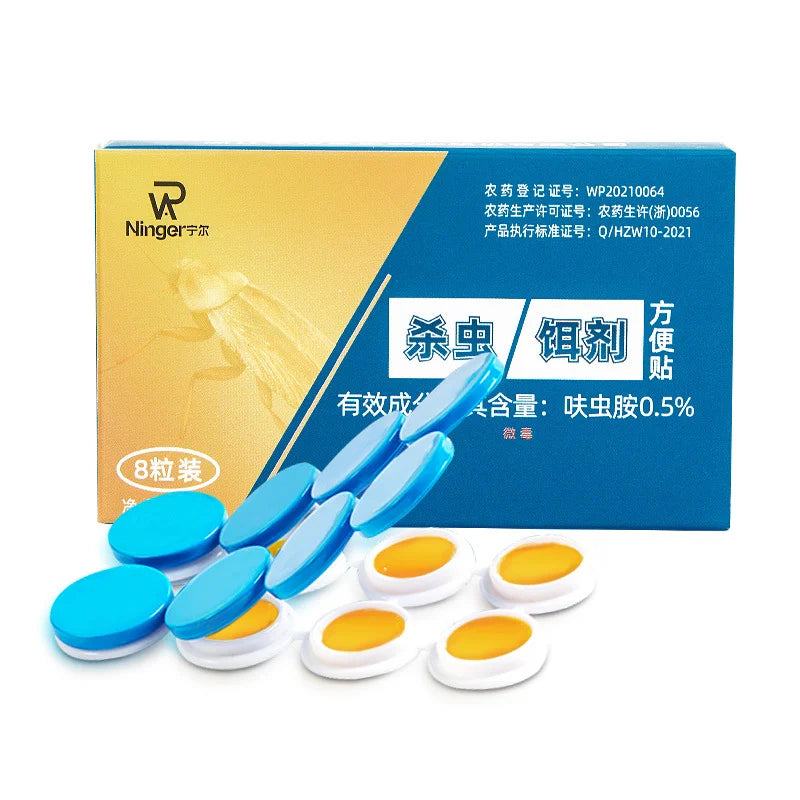 【30% OFF】【5 cajas】Parche de cebo de gel fuerte para matar cucarachas