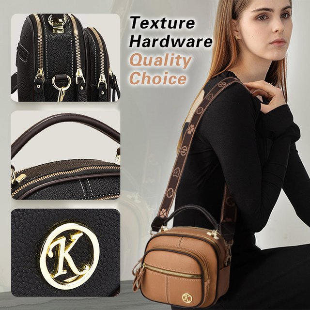 👜2025 Nuevo bolso/bolso cruzado pequeño, cuadrado, portátil y de gran capacidad