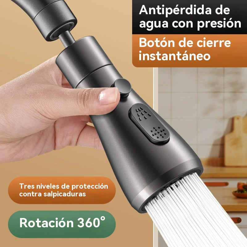 🚰【30% OFF】Boquilla de Filtro para Grifo con Giro de 360°