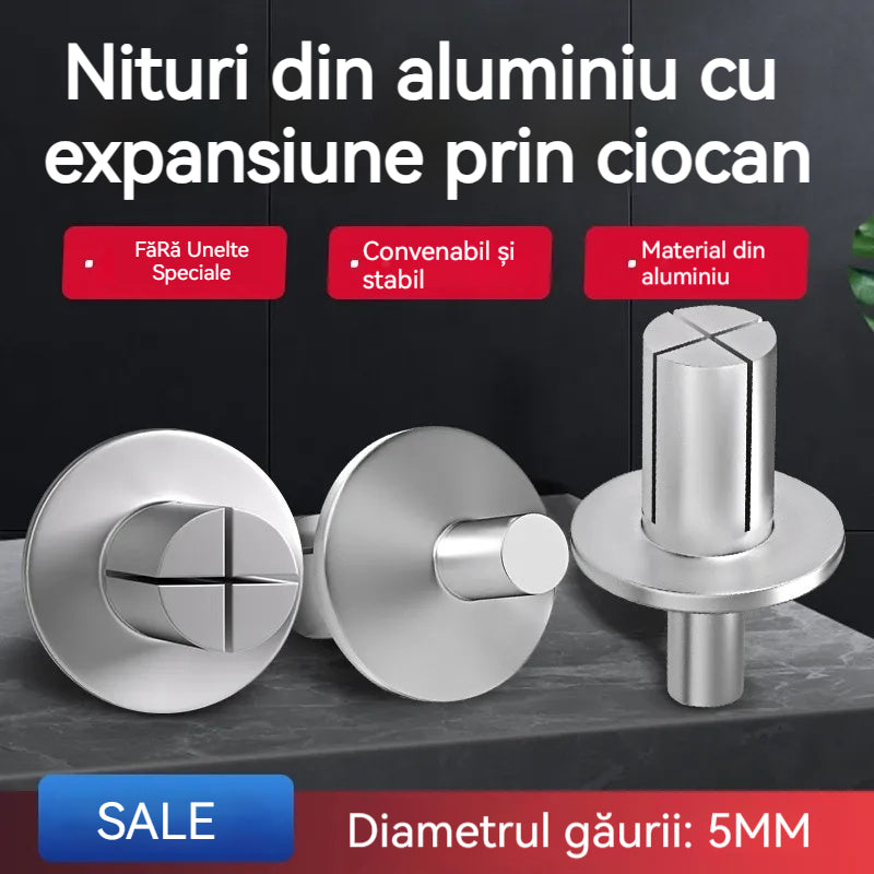 【30%OFF】🔧 Remaches de aluminio con expansión de martillo: ¡fijación rápida y segura sin esfuerzo!🔩