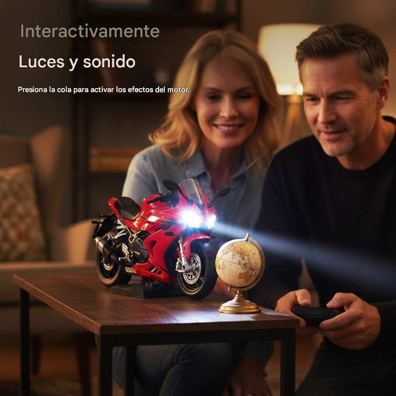 30%OFF🏍️¡Aquí tienes una sorpresa! 🎁 Maqueta de motocicleta a escala 1:12