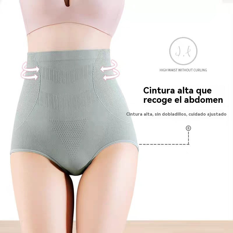 Conjunto de 7 piezas-Bragas antibacterianas impermeables de cintura alta