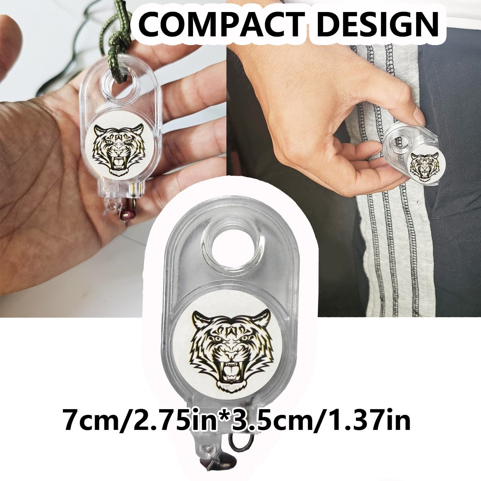 4 trampas de resorte para exteriores, trampa de bloqueo automático de alta sensibilidad