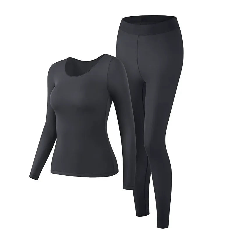 【COMPRA 1 Y LLÉVATE 1 GRATIS】Ropa interior térmica ultrafina, muy elástica, de color sólido, sin costuras e invisible.