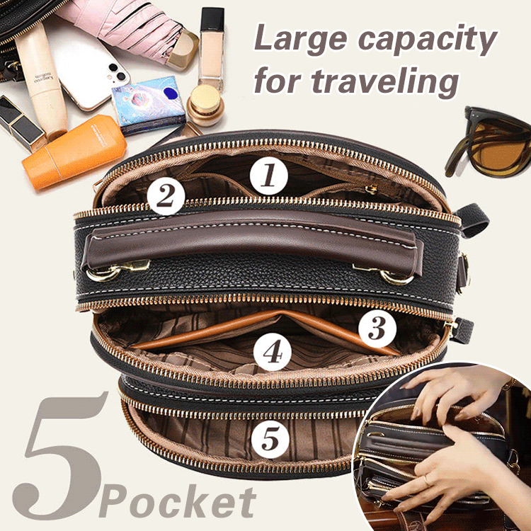 👜2025 Nuevo bolso/bolso cruzado pequeño, cuadrado, portátil y de gran capacidad