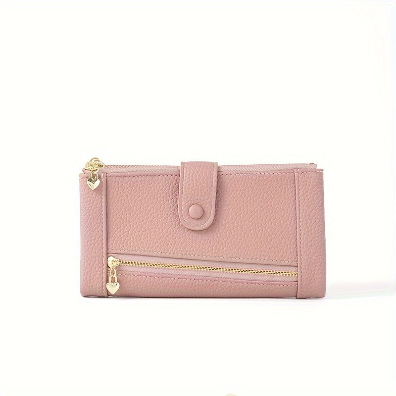 💰Cartera de cuero genuino retro de moda para mujer más vendida en 2026, multicapa de gran capacidad