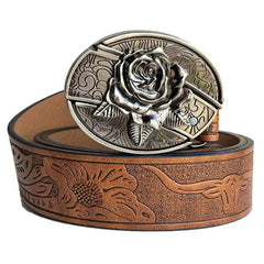 🆒🎁Oferta especial por tiempo limitado👍Cinturón para hombre con diseño en relieve y cuchillo incorporado