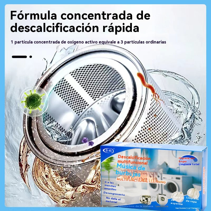 🔥【30%OFF】【Compre 2 cajas, obtenga 2 cajas gratis】✨【Limpieza rápida】🔥Pastillas de limpieza efervescentes multifuncionales para el hogar