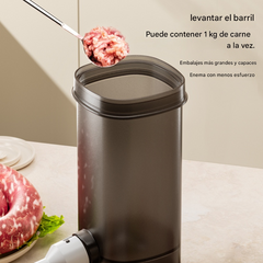 🔥🌭Embutidora de salchichas manual para uso doméstico