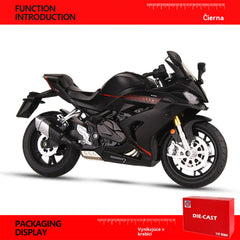 30%OFF🏍️¡Aquí tienes una sorpresa! 🎁 Maqueta de motocicleta a escala 1:12