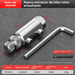 🔥【Oferta por tiempo limitado】Extractor de rosca rota para válvula angular de grifo, grifo universal