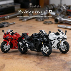30%OFF🏍️¡Aquí tienes una sorpresa! 🎁 Maqueta de motocicleta a escala 1:12