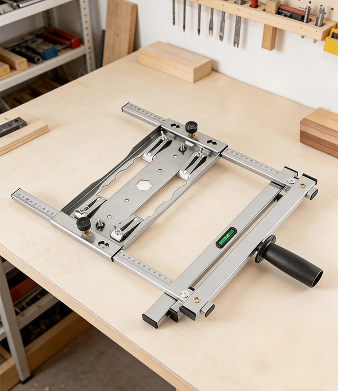 Herramienta de corte para posicionar el borde de rieles multifuncionales