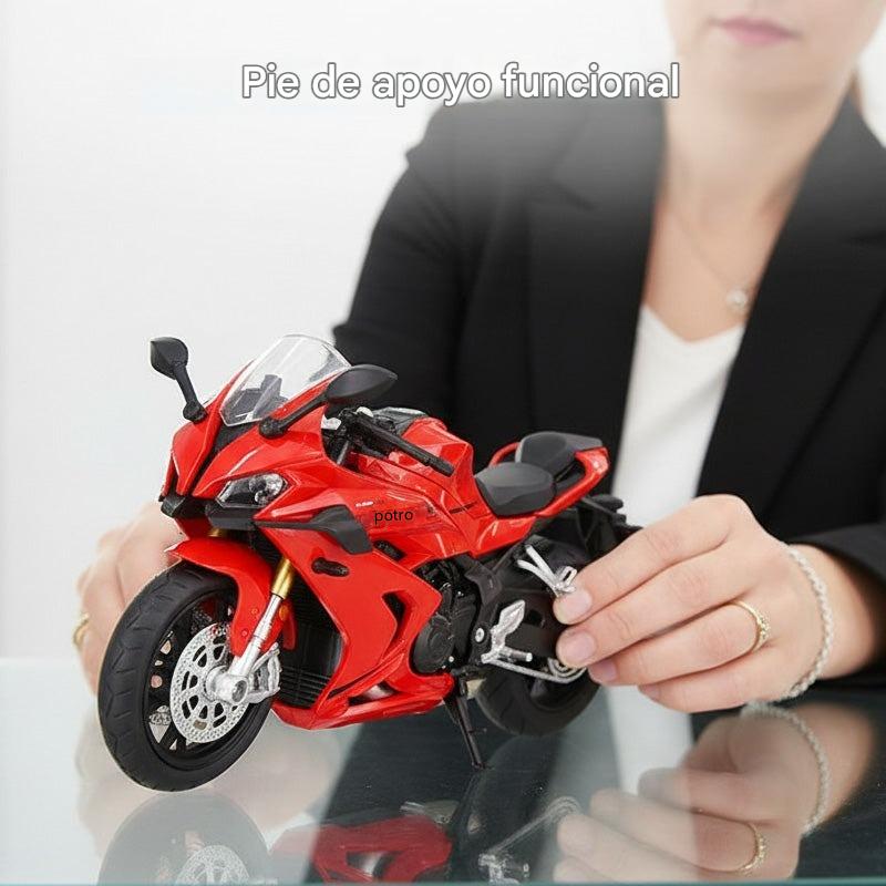 30%OFF🏍️¡Aquí tienes una sorpresa! 🎁 Maqueta de motocicleta a escala 1:12