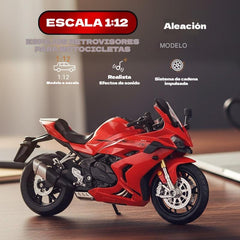 30%OFF🏍️¡Aquí tienes una sorpresa! 🎁 Maqueta de motocicleta a escala 1:12