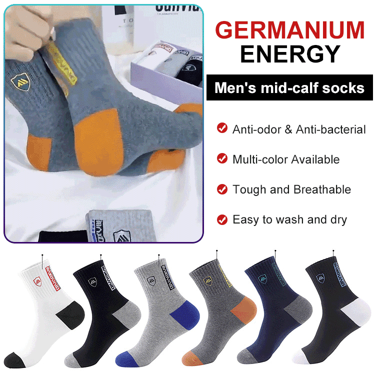 🧦30%OFF【10pares】Calcetines deportivos transpirables, antiolores y absorbentes del sudor para hombre