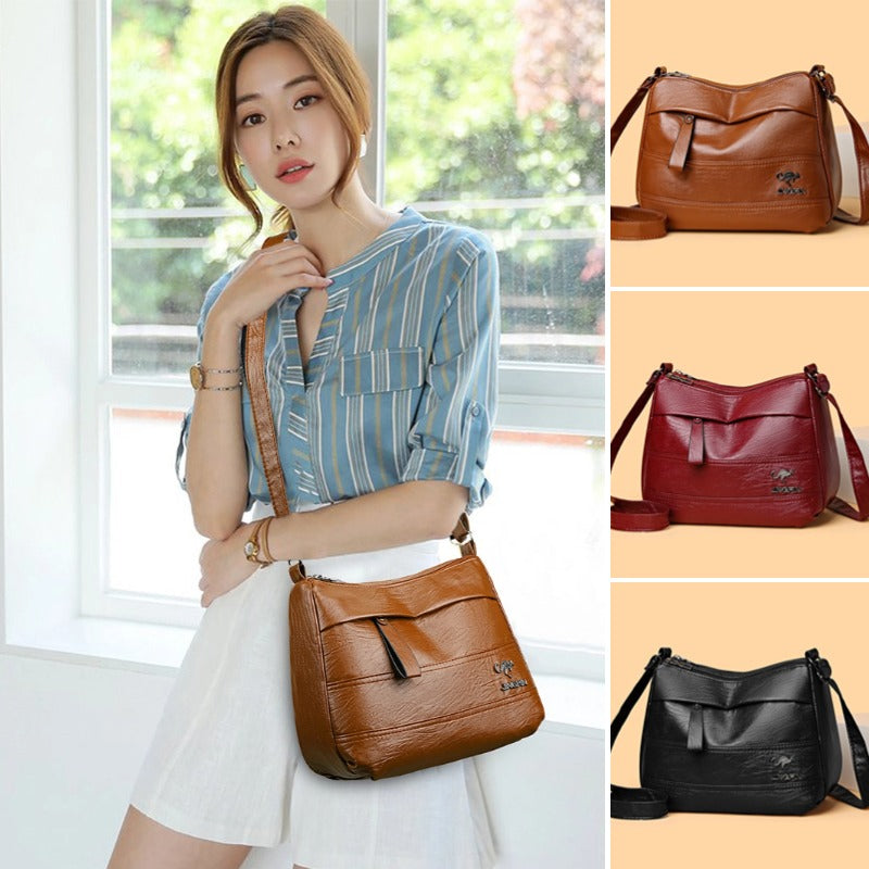 ✨️👜 Nuevo modelo, bolso de hombro multicapa retro y de gran capacidad, moderno y versátil