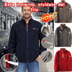 30%OFFChaqueta de Terciopelo Grueso de Lana para Hombre, Talla Grande, Cálida y Cómoda para Otoño e Invierno【40% de Descuento】