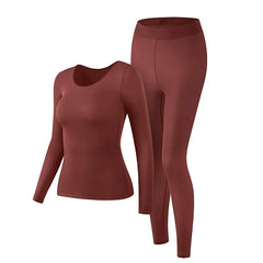 【COMPRA 1 Y LLÉVATE 1 GRATIS】Ropa interior térmica ultrafina, muy elástica, de color sólido, sin costuras e invisible.