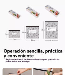 30 bolsas-Un total de 30 bolsas de papel de aluminio antibacterianas, súper fáciles de usar, para conservar la frescura.