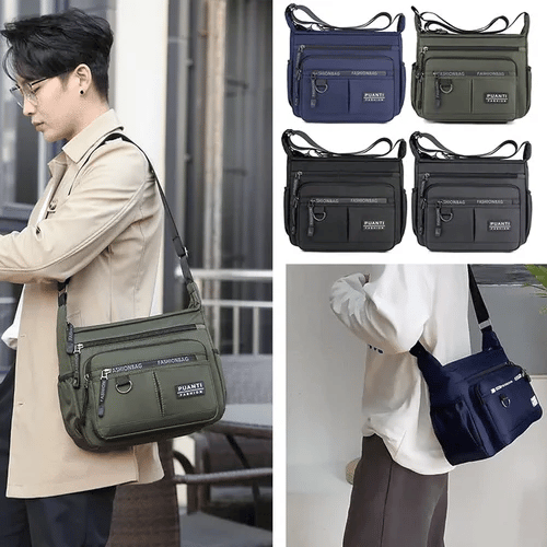 🎒Bolso casual para hombre de gran capacidad, ligero e impermeable