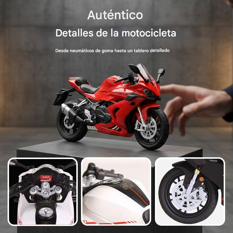 30%OFF🏍️¡Aquí tienes una sorpresa! 🎁 Maqueta de motocicleta a escala 1:12