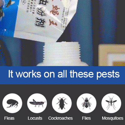 🦟Especialmente diseñado para matar mosquitos y moscas en granjas, ¡un paquete mata pulgas/langostas/cucarachas/moscas/mosquitos!