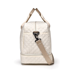 🔥Elegante bolsa de viaje de gran capacidad con diseño de separación para uso húmedo y seco, adecuada para yoga y fitness.