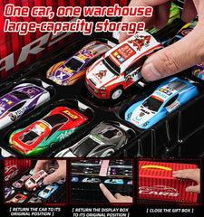 🎁🏎48 minicoches extraíbles con garaje incorporado