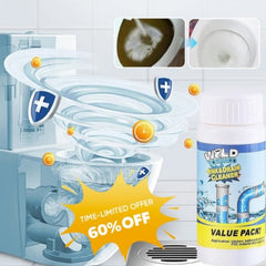 🛁💦【Compra 1 y llévate 1 gratis】🌟Limpiador de fregaderos y desagües: espuma de alta densidad a partir de extractos y enzimas en descomposición.