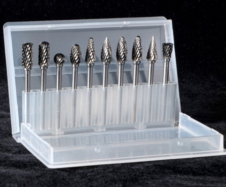 🔩【39%OFF】Juego de cortadores rotativos de carburo de acero de tungsteno de primera calidad