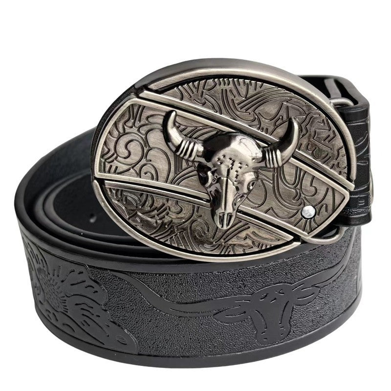 🆒🎁Oferta especial por tiempo limitado👍Cinturón para hombre con diseño en relieve y cuchillo incorporado