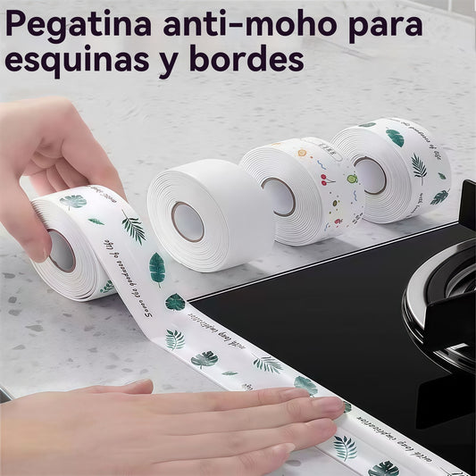 【Paquete de 3】💧Cinta de sellado impermeable para cocina: detiene fugas rápidamente, previene el moho y resiste las manchas ✅[Color aleatorio]