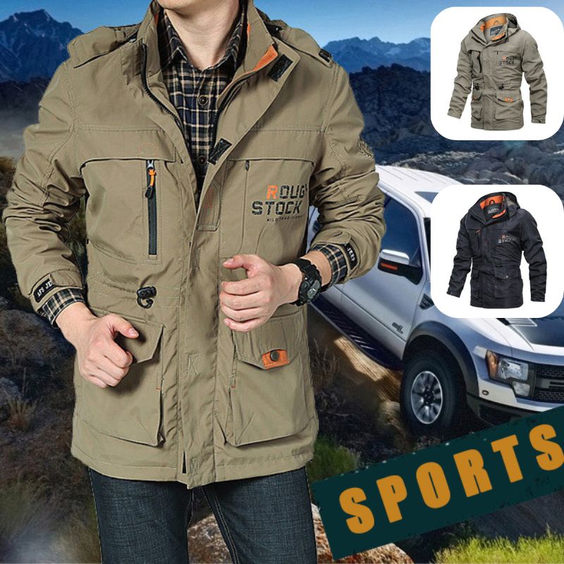 🔥【M-5XL】Chaqueta impermeable y cortavientos para hombre, otoño 2026