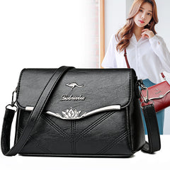 🔥Elegante bolso de hombro de cuero genuino de gran capacidad