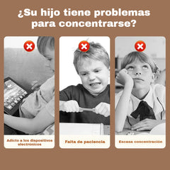 30%OFF【3 juegos】Juguetes educativos para niños, hebilla de inteligencia