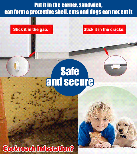 【30% OFF】【5 cajas】Parche de cebo de gel fuerte para matar cucarachas