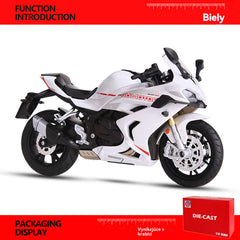 30%OFF🏍️¡Aquí tienes una sorpresa! 🎁 Maqueta de motocicleta a escala 1:12